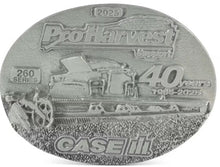 Load image into Gallery viewer, 2025 Case IH ProHarvest 40 Years Pewter Belt Buckle
