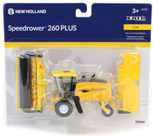 Load image into Gallery viewer, 1/64 New Holland Speedrower 260 Self-Propelled Windrower with Rotary Head &amp; Sickle Bar Head by ERTL

