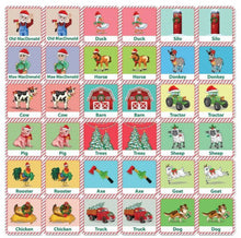 Load image into Gallery viewer, Old MacDonald's Farm Christmas Matching Game
