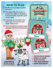 Load image into Gallery viewer, Old MacDonald's Farm Christmas Matching Game
