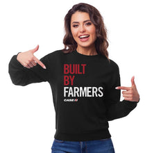Load image into Gallery viewer, Unisex Essential Crewneck Fleece "BUILT BY FARMERS"
