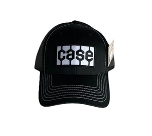 CASE tire logo Mesh Back Black Hat