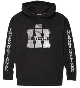 IH College Harvester Chest And Arms Adult Pullover Hood