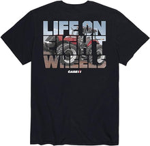 Load image into Gallery viewer, Live Life On 8 Wheels Men&#39;s Short Sleeve T-Shirt
