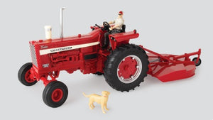 1/16 International Harvester® 1256 Tractor with Mower and Figures