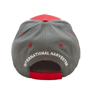 IH Grey and Red Patch Logo Cap