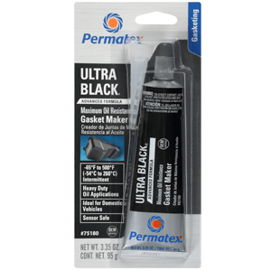 PERMATEX® Ultra Black Maximum Oil Resistance RTV Silicone Gasket Maker