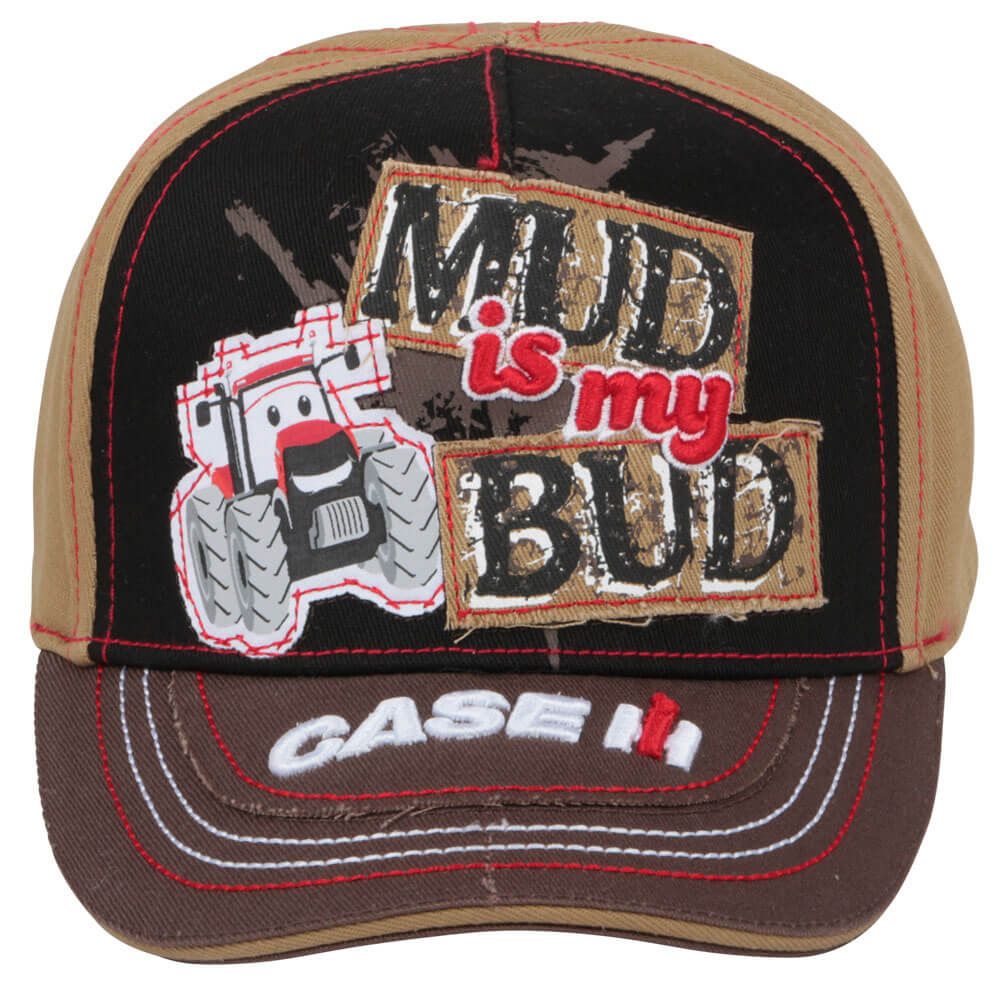 Case IH Mud is My Bud Logo Toddler Cap