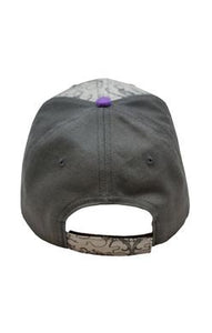 IH Ladies Two Color Logo Cap in Grey and Purple