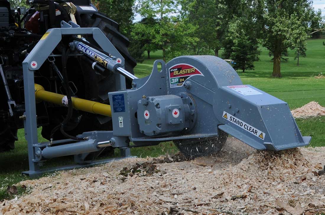 Baumalight 3P24 Stump Grinder – Equipment Ontario