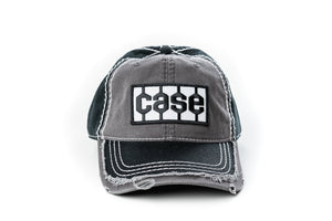 Case Tire Tread Logo Hat, Gray and Black, Solid