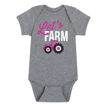 Load image into Gallery viewer, Case IH Let&#39;s Farm Infant Onesie

