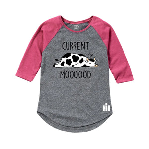 IH™ Current Mooood - Toddler 3/4 Sleeve Raglan