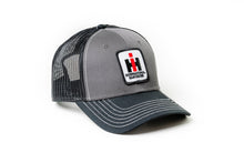 Load image into Gallery viewer, International Harvester Hat, Gray with Black Mesh Back
