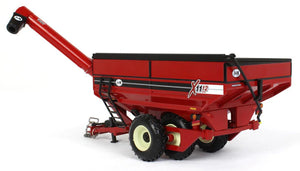 1/64 Red J&M 1112 X-Tended Reach Grain Cart with Dual Tires