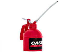 Case IH 1-Pint (500ml) Lever Oil Can Flexible 9" Wire Braided Sprout