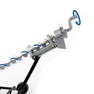 1/16 Black Grain Auger With Working Crank