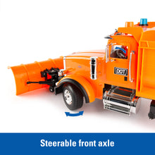 Load image into Gallery viewer, 1/16 Big Farm Peterbilt 367 Truck with Snow Plow
