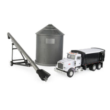 Load image into Gallery viewer, 1/32 Peterbilt Model 367 Straight Truck With Grain Box, Grain Bin, And Grain Auger Set
